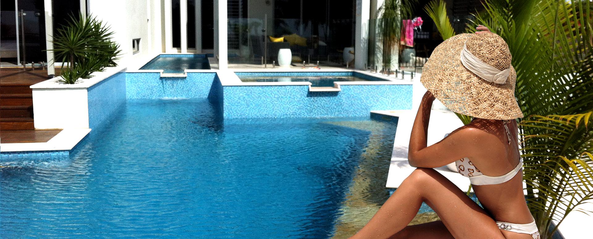 CUSTOM DESIGNED SWIMMING POOLS THAT MATCH THE TOWNSVILLE LIFESTYLE. townsville pool construction